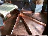 Die Abdeckung am Elfeglckchen wurde auch in Kupfer hergestellt