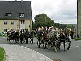 03.09.17 - Zwei Kutschen mit dem Posaunenchor Marienberg.