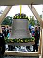03.09.17 - Die Glocken wurden aufgehangen um sie anschlagen zu können.