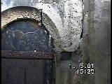 Schden an den Kirchenfenstern